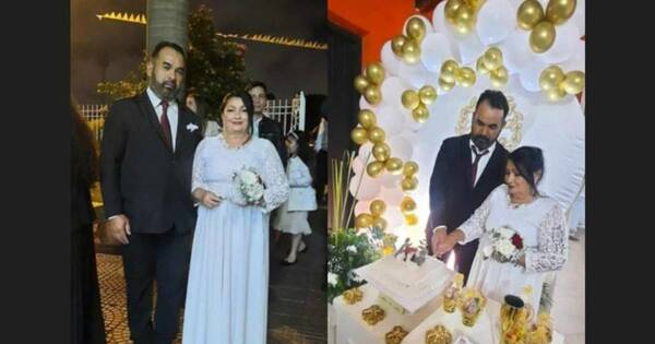 La Nación / ¡Para el amor no hay edad! Ella tiene 72, él 40 y se unieron en matrimonio