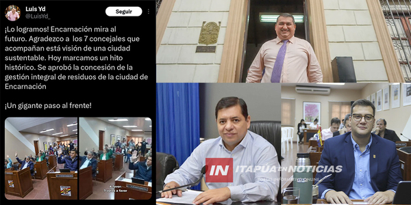 YD AGRADECIÓ LEALTAD DE CONCEJALES COLORADOS A LA CONCESIÓN DE RESIDUOS - Itapúa Noticias