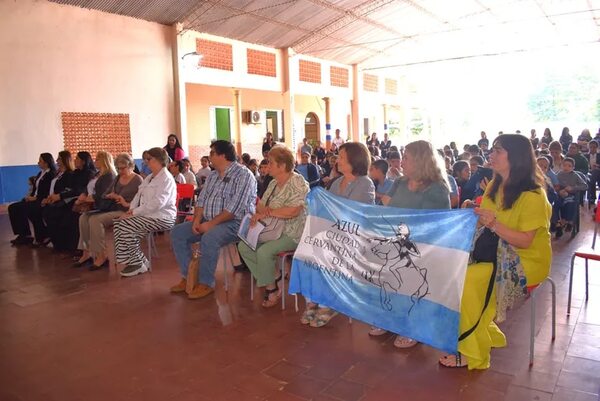 Lanzan proyecto educativo “Quijote recorriendo el Departamento de la Libertad, Paraguarí” - Nacionales - ABC Color