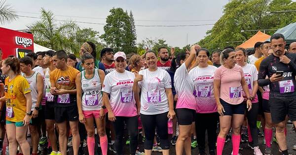 La Nación / Corrida solidaria logró fondos para pacientes oncológicos del Este