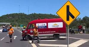 La Nación / Grave accidente vial deja dos personas fallecidas en Caacupé