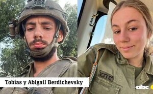 Tobías y Abigail, dos paraguayos más en la guerra contra Hamás  - Mundo - ABC Color