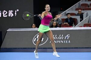 Bielorrusa Sabalenka sigue firme en la cima del tenis femenino - Tenis - ABC Color