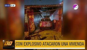 Con explosivo atacaron una vivienda en Fernando de la Mora | Telefuturo