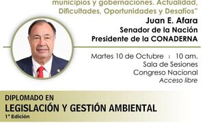Afara brindará master class sobre Legislación y Gestión Ambiental