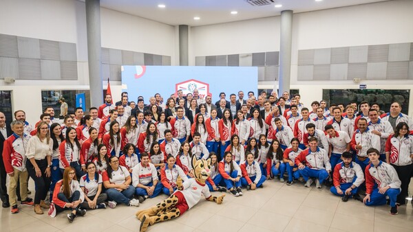 El Team Paraguay listo para Santiago 2023