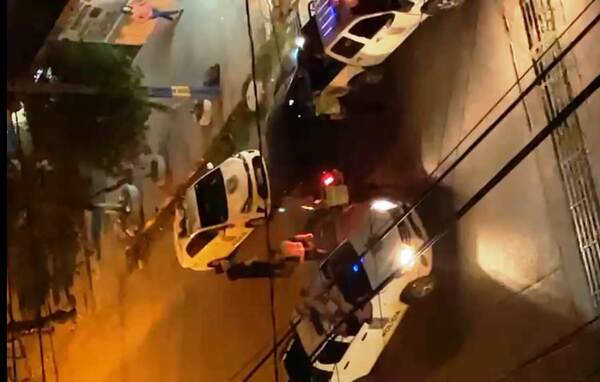 Chancholigans celebró triunfo con ataques a policías •
