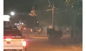 Barras hirieron a policía tras enfrentamiento en Luque