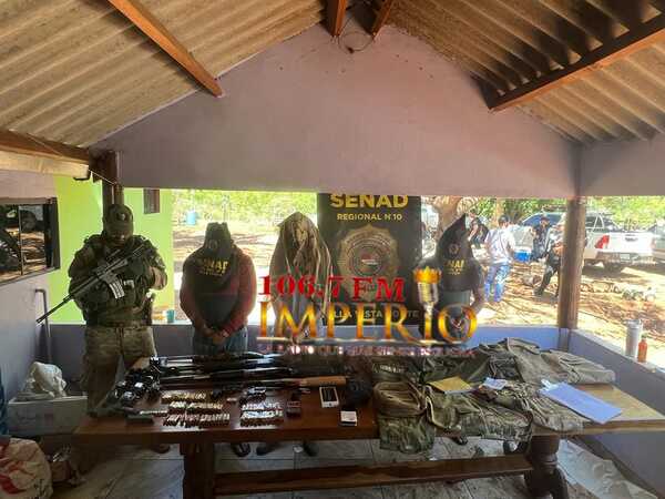 Fiscal confirma detención de tres sujetos durante incautación de helicóptero por la SENAD - Radio Imperio 106.7 FM