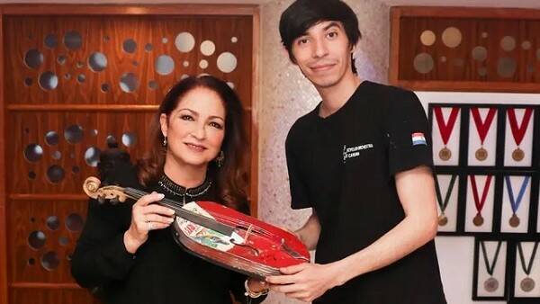 [GALERÍA] ¡Gloria Estefan prepara un musical basado en la Orquesta de Cateura!