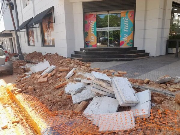 Cableado subterráneo en Palma: obras tienen un avance del 60% según la ANDE - Nacionales - ABC Color