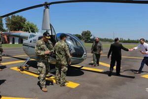 Video: narcohelicóptero ya está en Asunción y sería usado contra el narcotráfico, según Rachid - Policiales - ABC Color