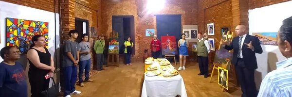 Una variedad de obras pueden ser apreciadas en la muestra artística de Yaguarón - Nacionales - ABC Color
