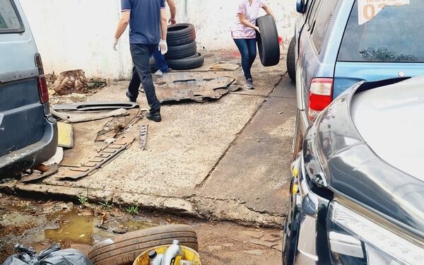 Presidente Franco intensifica la eliminación de criaderos de mosquitos