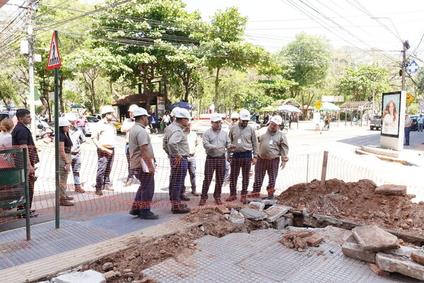 Diario HOY | Palma Brilla: 70% de avance en las obras del cableado subterráneo
