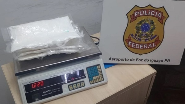 Detenido en Brasil: Paraguayo con cocaína rumbo a Madrid