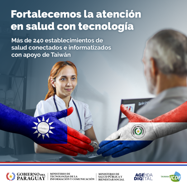 Mitic destaca fortalecimiento en salud pública gracias a la cooperación de Taiwán en la celebración del Doble Diez