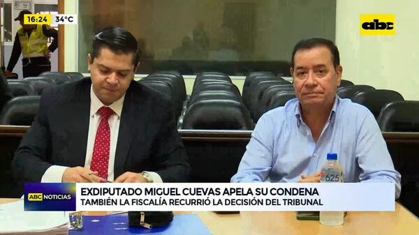 Video: Exdiputado Miguel Cuevas apela su condena - ABC Noticias - ABC Color