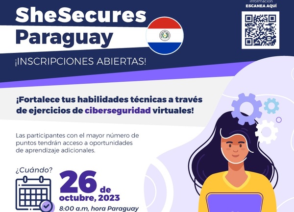 Diario HOY | SheSecures: organizan ciberejercicios virtuales dirigido a mujeres paraguayas