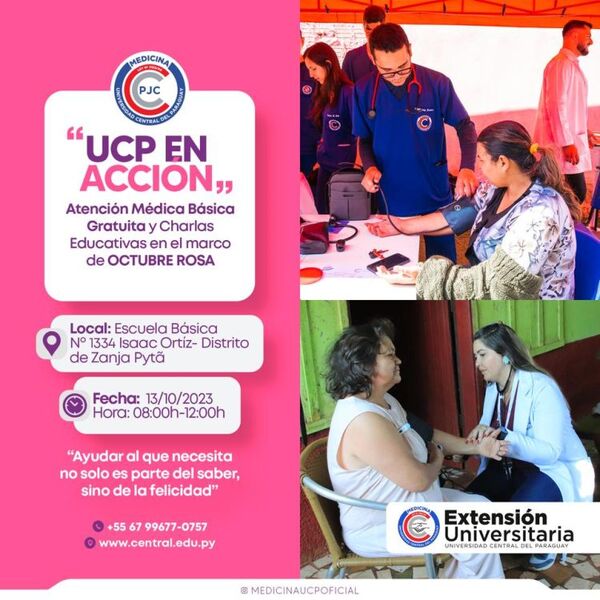 Jornada social de la UCP se traslada a la colonia Fortuna Guazú de Zanja Pytã
