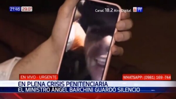 Garantizamos la seguridad de las autoridades que ingresen al penal, dicen reclusos desde Tacumbú