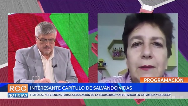 12 ciencias para la Educación de la Sexualidad y Afectividad fue abordado en Salvando Vidas