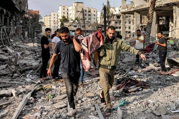Ascienden a más de 1.200 los muertos en Israel y 950 en Gaza en quinto día de guerra - Mundo - ABC Color