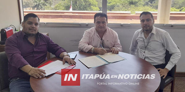 MUNICIPALIDAD DE TRINIDAD FIRMÓ IMPORTANTE CONVENIO CON LA ANDE - Itapúa Noticias