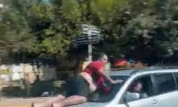 Conductor detenido tras “pasear” a un hombre sobre el capó de su automóvil en Encarnación – Prensa 5