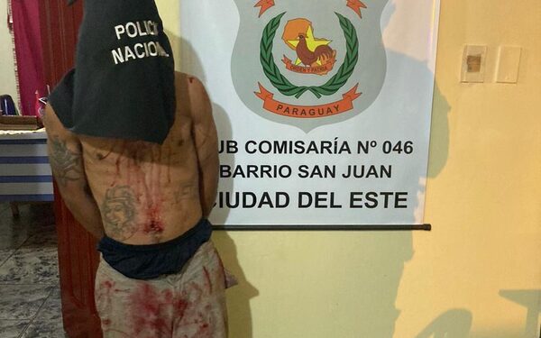 Drogado atacó a su madre y hermano