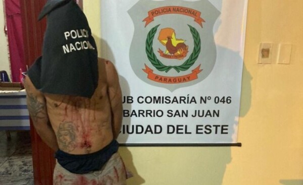 Joven adicto fue detenido tras agredir a su hermano y su madre