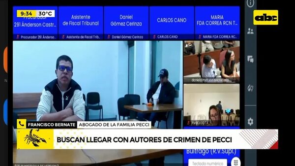 Video: Buscan llegar con autores de crimen de Pecci - ABC Noticias - ABC Color