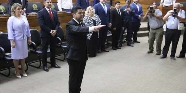 Por un mes, juró diputado que reemplazará a Esgaib