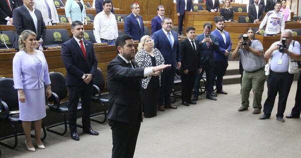 La Nación / Julio Rolando González juró como diputado en reemplazo de Esgaib