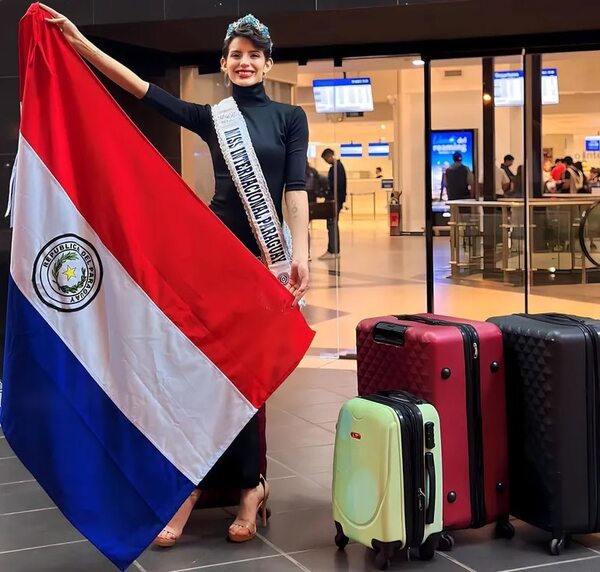 Jazmín de la Sierra ya está en Japón para representarnos en el Miss International 2023 - Gente - ABC Color