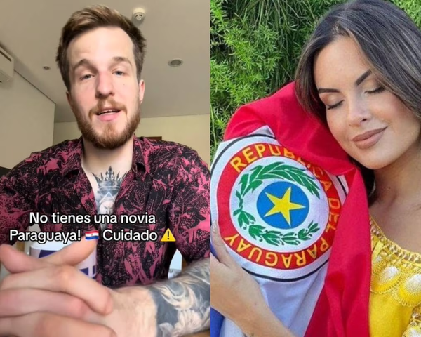 Tiktoker suizo aconseja a no tener una novia paraguaya