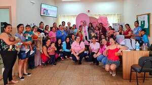 USF Santa Ana de Hernandarias: enseñan técnicas de controles mamarios