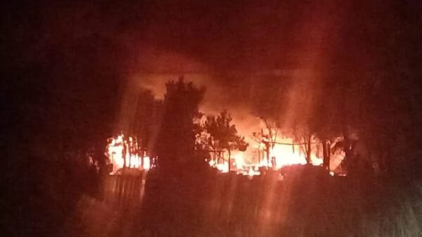 Espiral habría causado incendio que consumió una vivienda en Abaí - Nacionales - ABC Color
