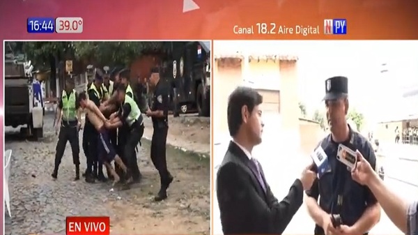 Portaba un arma de juquete y quedó detenido frente a Tacumbú - Noticias Paraguay