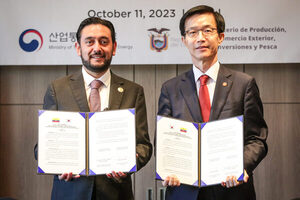 Ecuador aspira a que los acuerdos con China, Costa Rica y Corea se ratifiquen para la mitad de 2024 - MarketData