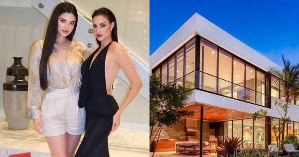 La Nación / Nadia Ferreira dejó en evidencia su mansión de Miami, ¿por culpa de Elicena?