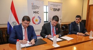 MIC y BNF intercambiarán informaciones para facilitar financiamiento a Mipymes