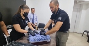 Detienen a joven con 10 “panes” de cocaína en el Silvio Pettirossi
