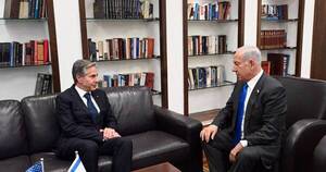 La Nación / Blinken llegó a Israel para expresar apoyo de Biden