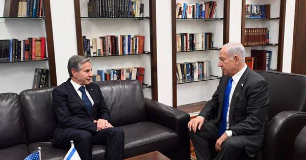 La Nación / Blinken llegó a Israel para expresar apoyo de Biden