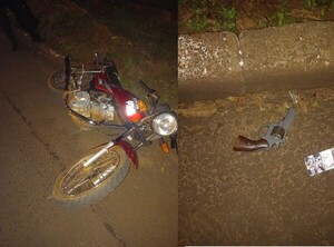 Ciudad del Este: Joven evita ser asaltado y motochorro huye a pie - trece