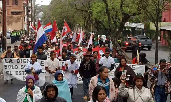 Día de la Resistencia Indígena: Marchan por tierra, autonomía y participación – Prensa 5