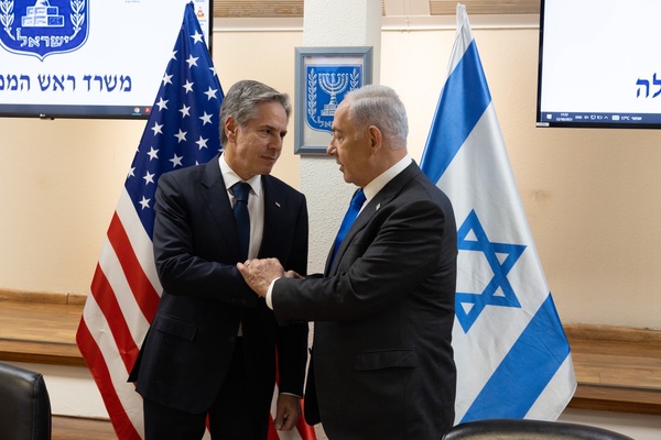 Blinken llegó a Israel con mensaje de apoyo de EE.UU. | 1000 Noticias