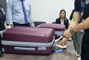 Una paraguaya quiso traficar cocaína a España •