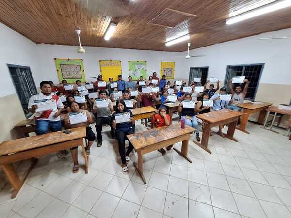 PMT de Filadelfia facilitó cursos de conducción a la comunidad indígena de Uj’e Lhavos